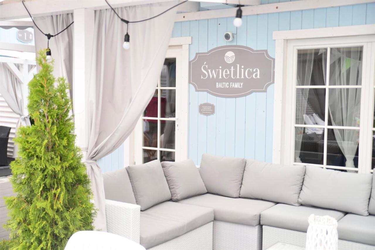 Domki Baltic Family Basen Kidsclub Rowery 미엘노 외부 사진